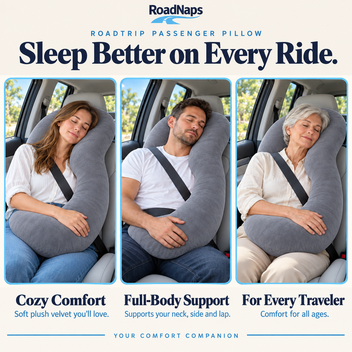 RoadNaps™ Passenger Pillow